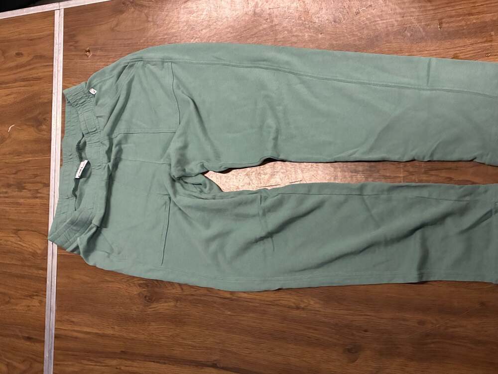 Eddie Bauer Women's Green Elastic Waistband Casual Sweatpants Size S